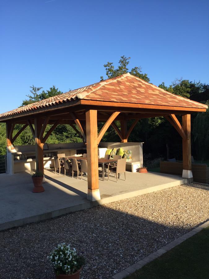 Bed and Breakfast La Girarde Saint-Quentin-de-Caplong Esterno foto